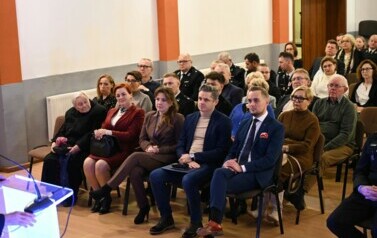 zebrani goście w domu kultury