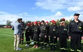 Burmistrz Mieściska składa gratulację MDP Mieścisko