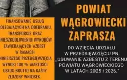 Usuwanie azbestu z terenu powiatu wągrowieckiego w latach 2025 i 2026