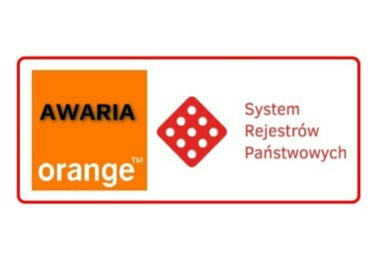 Zdjęcie do Awaria sieci Orange &ndash; brak łącza internetowego do Systemu Rejestr&oacute;w Państwowych
