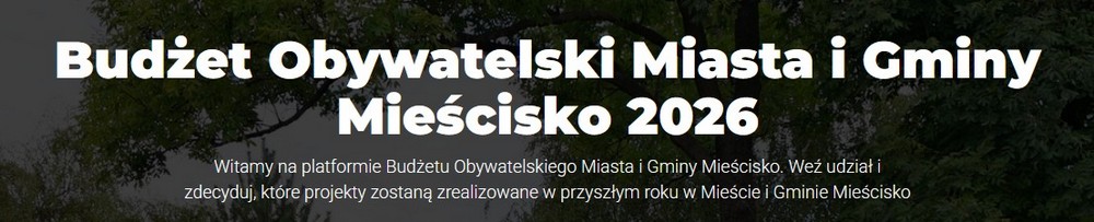 grafika Budżet Obywatelski 2026