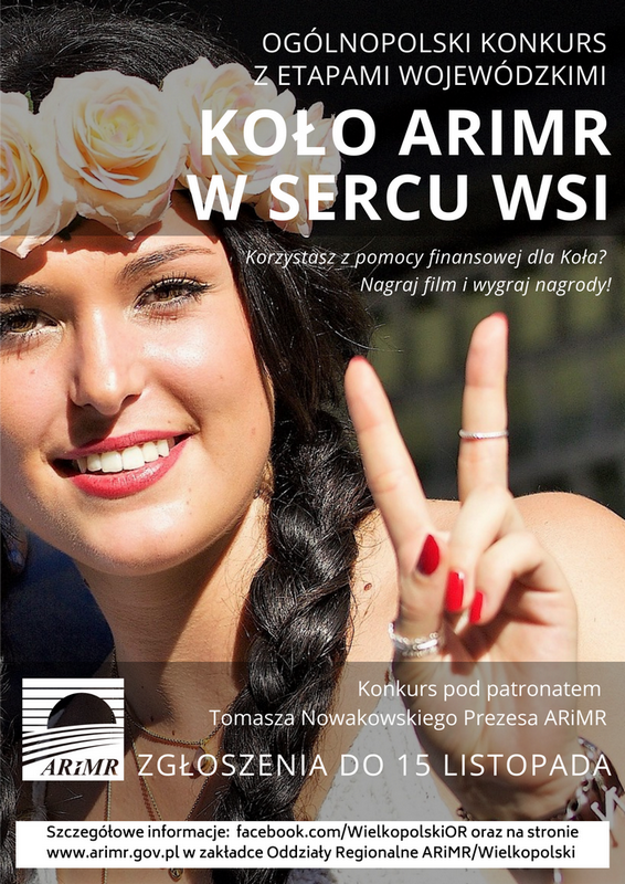 Konkurs dla Kół Gospodyń Wiejskich „Koło ARiMR – w sercu wsi”.  