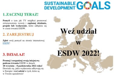 Zdjęcie do Europejski Tydzień Zr&oacute;wnoważonego Rozwoju