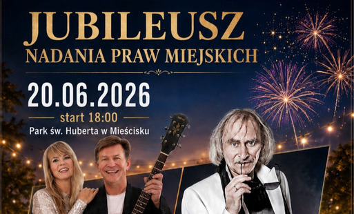 Plakat Jubileusz nadania praw miejskich