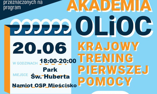 Informacja o Krajowym Trenindu Pierwszej Pomocy 20.06.2026 r.